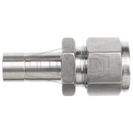 Dixon The Right Connection Instrumentation Reducer, 3/8 x 1/4 in Nominal, Tube End Style, 316 SS, Domestic 6-DRATT-4