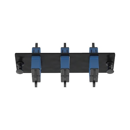 Panduit Fiber Optic Adapter Panel, 1.39 in FAP3WBUDSCZ