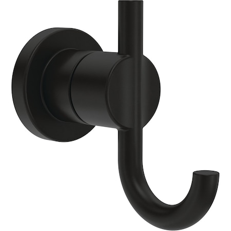 Delta Nicoli Towel Hook Matte Black Finish NIC35-MB