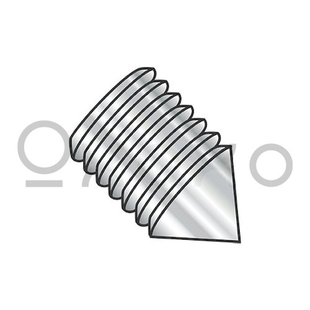 Oxoxo 1/4-28X1/4 Fine Thread Socket Set Screw Cone Point Imported, 5000PK 380443
