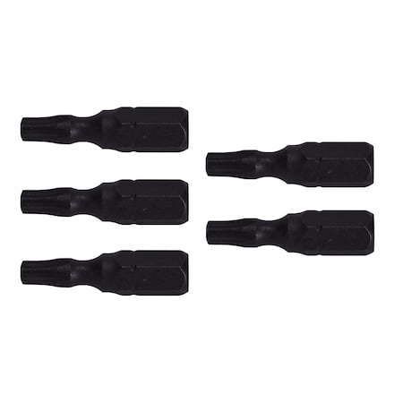 Century Drill & Tool STAR T20 X 1in IMPACT PRO 5PK 70720