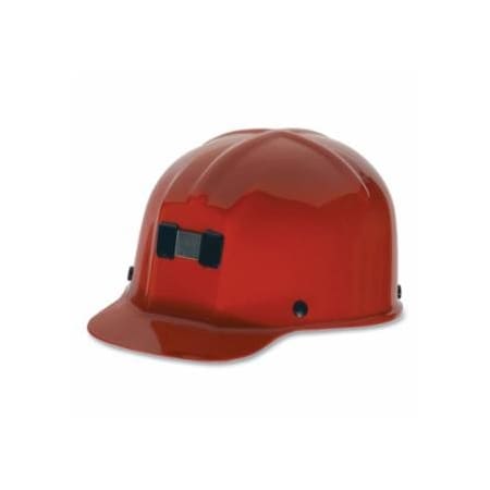 Msa Safety Comfo-Cap Protective Headwear, Staz-On, Cap, Red 454-91590