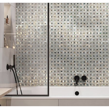 Apollo Tile White 12.1 in x 12.1 in Shell Polished Floor and Wall Mosaic Tile 20.33 sqft/case, 20PK APLJWS8803A