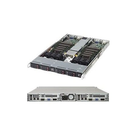 Supermicro SuperServer Two Node Dual LGA2011 1000W 1U Twin Server BareboneSyst SYS-1028TR-TF