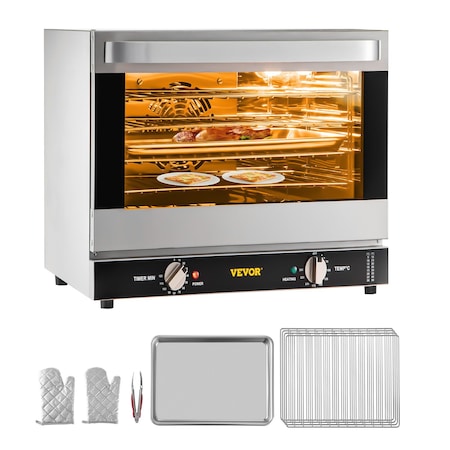 Vevor Countertop Convection Oven Commercial Toaster Baker Stainless 60Qt 120V FD-66