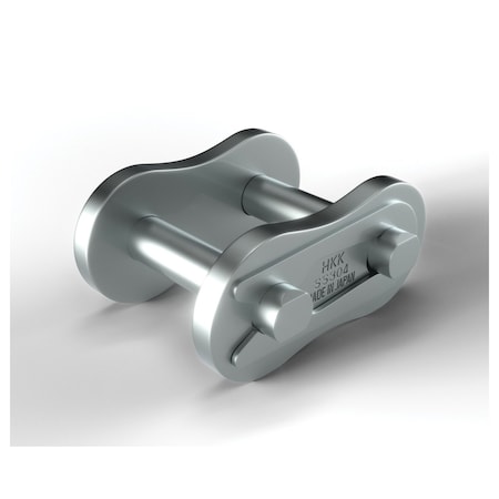 Hkk Chain British Standard Spring Clip Connecting Link, #10B chain, 5/8 P, 0.2 Dia Pin, 304 SS SBS10BSCL1