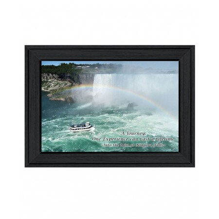 Homeroots Into the Mist Black Picture Frame Print Wall Art 407827
