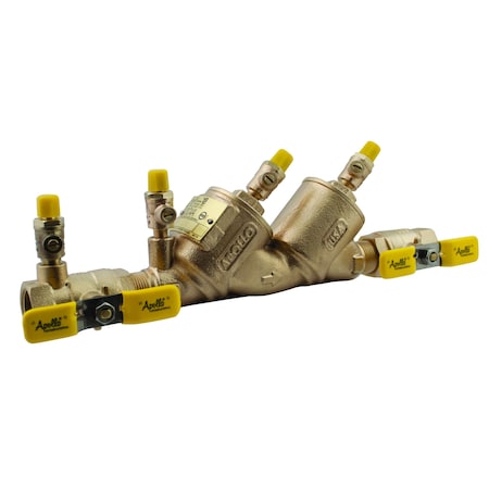 Apollo Valves Double Check Backflow Preventer, 1 1/2 in 4A107A2F