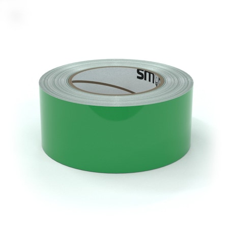 Smart Stripe Carpet Tape, Vinyl film, 2 in W., 75 ft L., 4 mil Thickness SCT205