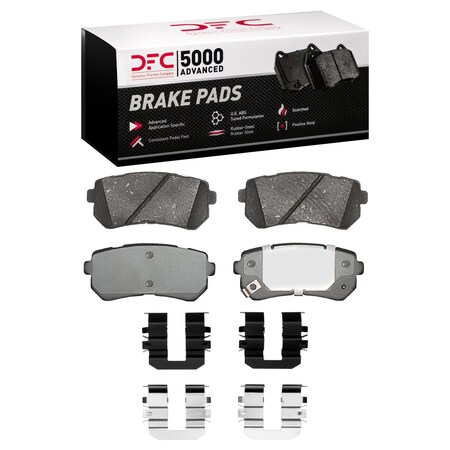 Dfc 5000 Advanced Disc Brake Pad Set,  1551-1157-01