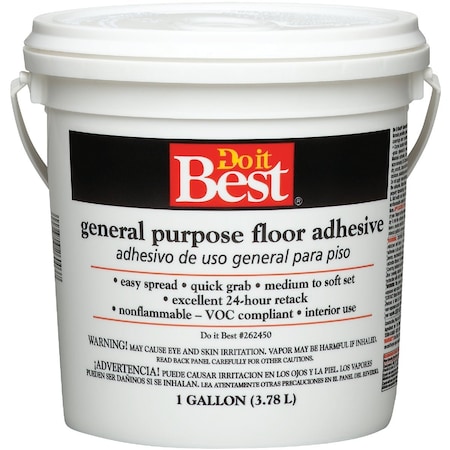 Do It Best General-Purpose Floor Adhesive 1 Gal. 7079826003