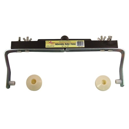 Linzer RF218 Adjustable Roller Frame, Threaded Handle, Black Handle RF 218