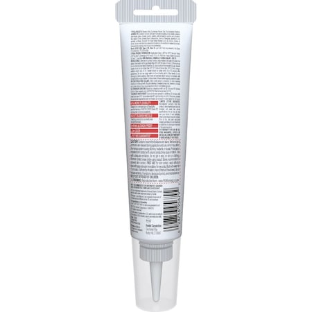 Ge Advanced Silicone Kitchen & Bath Sealant White 2.8 Oz. Tube 2812566