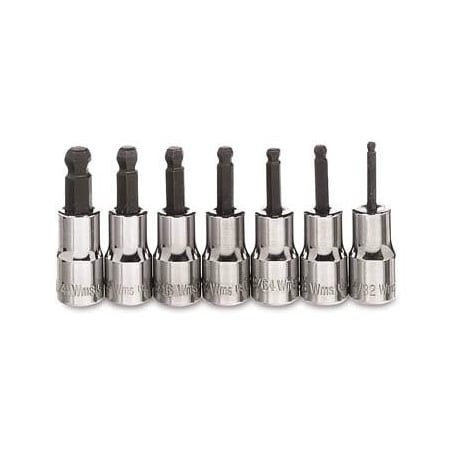 Williams 7/8" Drive Hex Socket Set JHWWSM-7HBA