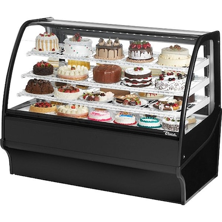 True Refrigeration Refrigerated Merchandiser, 49 1/8 in H TDM-R-59-GE/GE-B-W