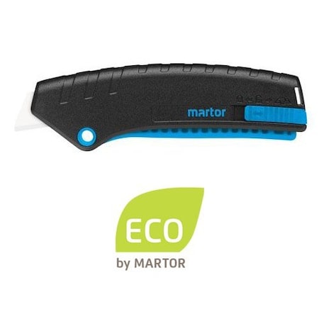 Martor Squeeze-grip safety knife, ceramic blade, Retractable 139 mm L 1250019.17