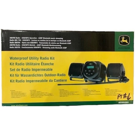 John Deere RADIO, JOHN DEERE OEM MCXFA1891 MCXFA1891