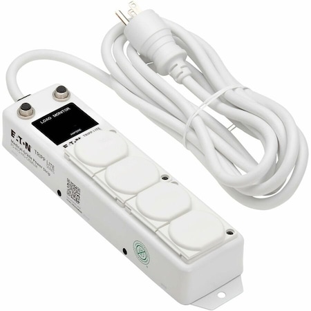 Tripp Lite Power Strip, Hospital Grade, 5 5-15R-HG, 5-15P-HG, 15 ft., White PS-415-HG-OEMLM