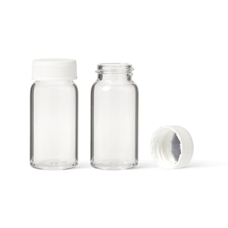 United Scientific Scintillation Vials 20mL, unattached PP cap SIZE 22-400 pulp foil liner, 500PK UNSCVL006