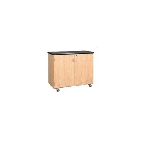 Diversified Spaces Mobile Tote Storage Cabinet, Wood, 176 lb. 4751K