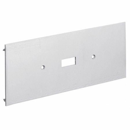 Hubbell Wiring Device-Kellems Metal Raceway, Aluminum Series, Device Plate, HBLALU3800/HBLALU4800 Series, 1-Gang, Toggle Opening, Anodized HBLALUN
