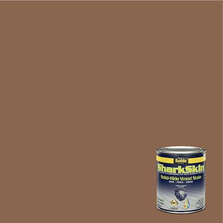 Rodda Paint SharkSkin Deck and Siding Solid Wood Stain, 1 Quart, Maple Syrup 4240044-EX115/Maple Syrup