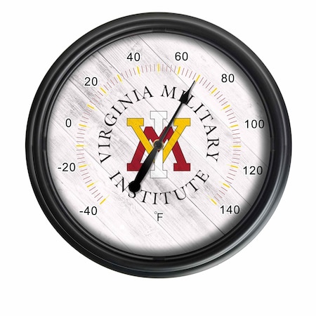 Holland Bar Stool Co Virginia Military Institute Indoor/Outdoor LED Thermometer ODThrm14BK-08VAMilI
