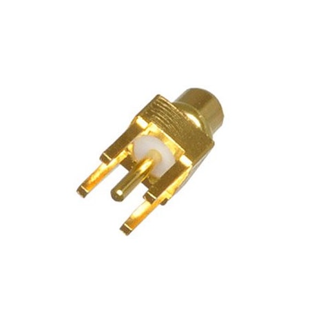 Johnson MMCX Plug Straight PCB Mount 135-3801-201