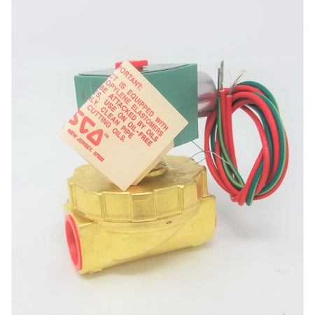 Asco 3/4in 120V Steam 5 Lb Min 50 Lb Max Cv=5 8220G407 120/60 110/50