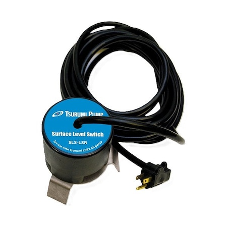Tsurumi Float Switch, 32 ft, Plastic, 115V AC SLS-LSR32