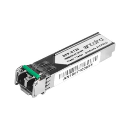 Antaira 1.25Gbps Ethernet SFP Transceiver, Single Mode 120KM / LC / 1550nm, 0 degC to 70 degC SFP-S120