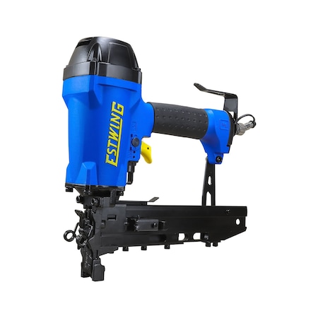 Estwing Pneumatic 10.5G 1-9/16in Fencing Stapler with Adjustable Metal Belt Hook, 1/4in NPT Fitting EFS105
