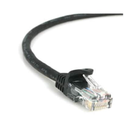 Ezgeneration 25 ft Black Snagless Category 5e- 350 MHz- UTP Patch Cable EZ688409