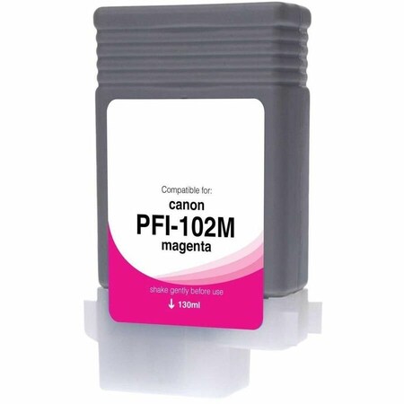 Clover Imaging Group WF Non-OEM New Magenta Wide Format Ink Cartridge WCPFI102M
