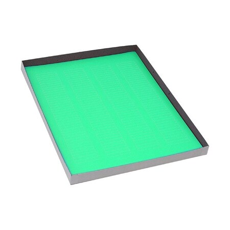 Zoro Select Cyro Label, Green, Polypropylene, PK20 GRAING-C66
