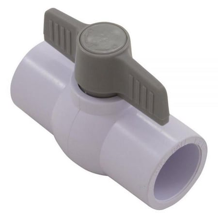 Molded Products 2 in. Two-Way Ball Valve Unionized Socket, White 25802-210-000
