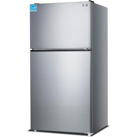 Black&Decker 20.1 cu. Ft. Top Mount Refrigerator / Freezer with ice maker -Stainless Look BR2010JIMS