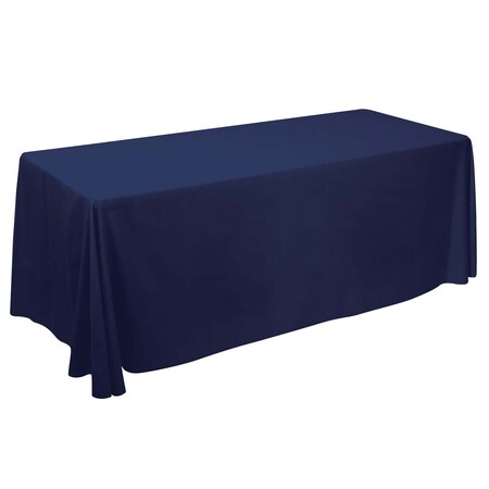 Showdown Displays 6 Ft  Value Lite Table Throw - Navy 116001-NAVY