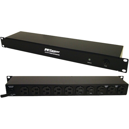 Furman 15A RACK POWER D10-PFP