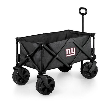 Picnic Time Family Of Brands NFL New York Giants - Adventure Wagon Elite All-Terrain Portable Utility Wagon 741-85-679-214-2