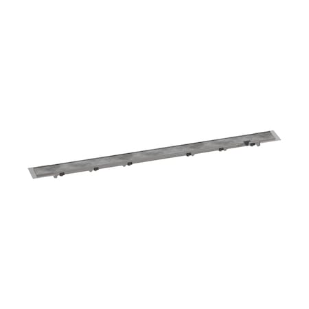 Hansgrohe RainDrain Rock Trim Flex 35 1/4" Cut to Size and Tileable in Nature Stone 56032001