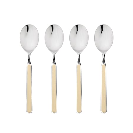 Mepra Fantasia American Coffee Spoon Set - 4 Pcs. - Sesame 10D644426