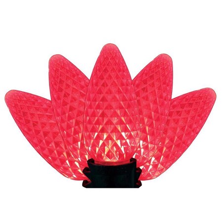 Holiday Bright Lights LED PS C9 Red 25 ct Christmas Light Bulbs 04-02019A