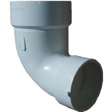 Charlotte Pipe And Foundry 4X3INCLOSETBENDHUBXHUBPV PVC003290600HA