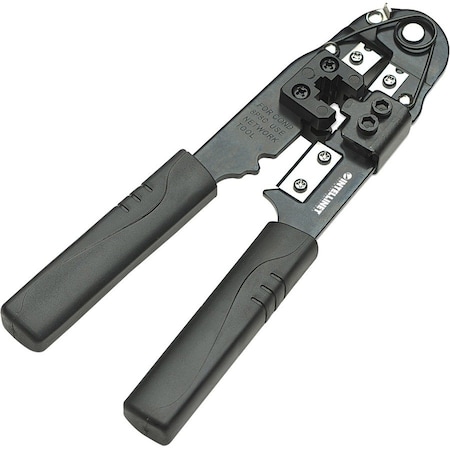 Intellinet Network Solutions INT MODULAR CRIMPING TOOL, RJ45, BLACK 211062