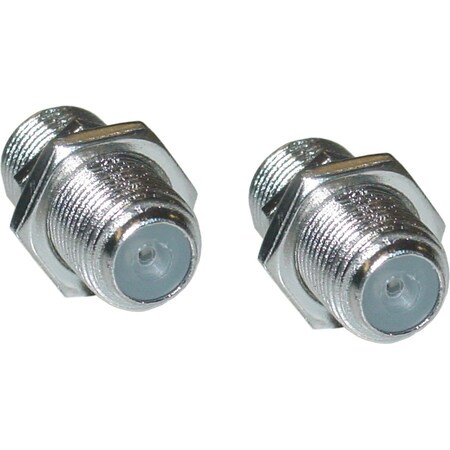 Cable Wholesale F-pin Coaxial Coupler, F-pin Female 200-053