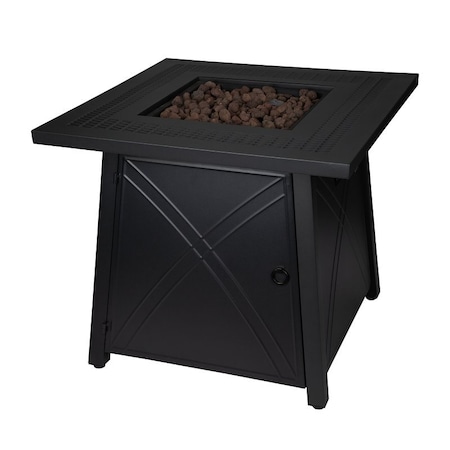 Seasonal Trends Seasonal Trends 52072 Stainless Steel, Electric Ignition Fire Pit 52072