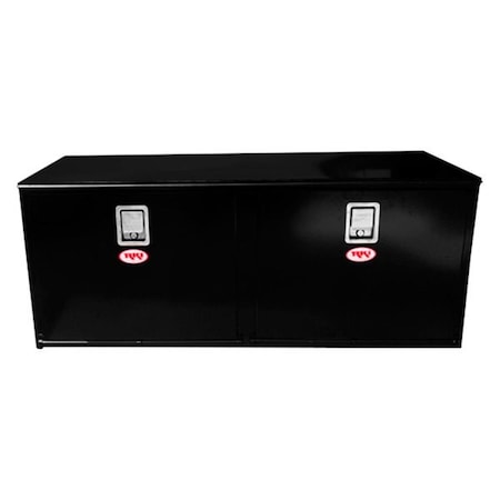 Rki H601818-2 60 x 18 x 18 in. Steel Underbody 2 Doors, Black RKIH601818-2