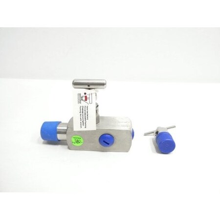 Wgi 1/2In X 3/4In Npt Stainless 10000Psi Needle Valve WN8536-1L