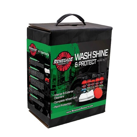 Renegade Products Usa Wash, Shine, & Protect Mini Kit LFGRPKR-MK-WASH